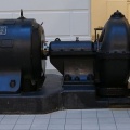 Vintage steam turbine